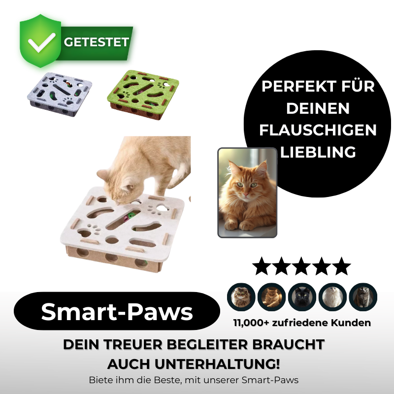 Smart-Paws | Mehr Spaß, weniger Langeweile