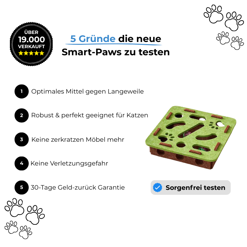 Smart-Paws | Mehr Spaß, weniger Langeweile